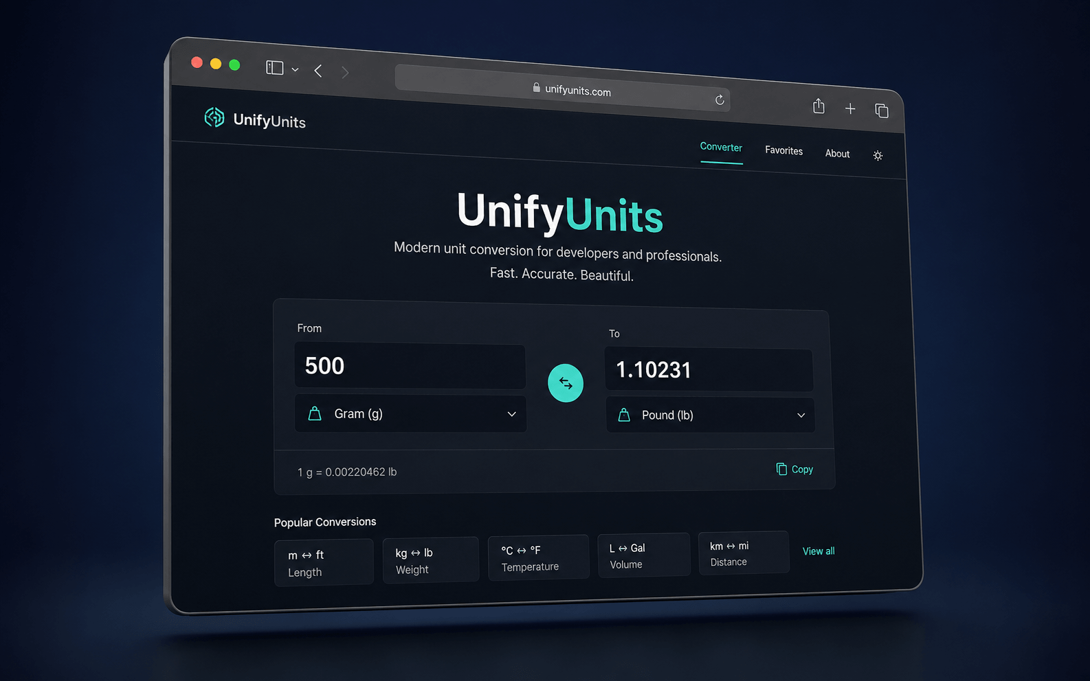 Preview of UnifyUnits